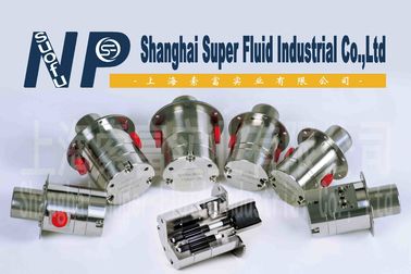 Mini Type Low Flow Gear Pump High Temperature Resistance  -0.83 Bar Inlet Vacuum