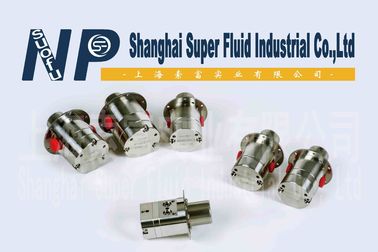 Mini Type Low Flow Gear Pump High Temperature Resistance  -0.83 Bar Inlet Vacuum